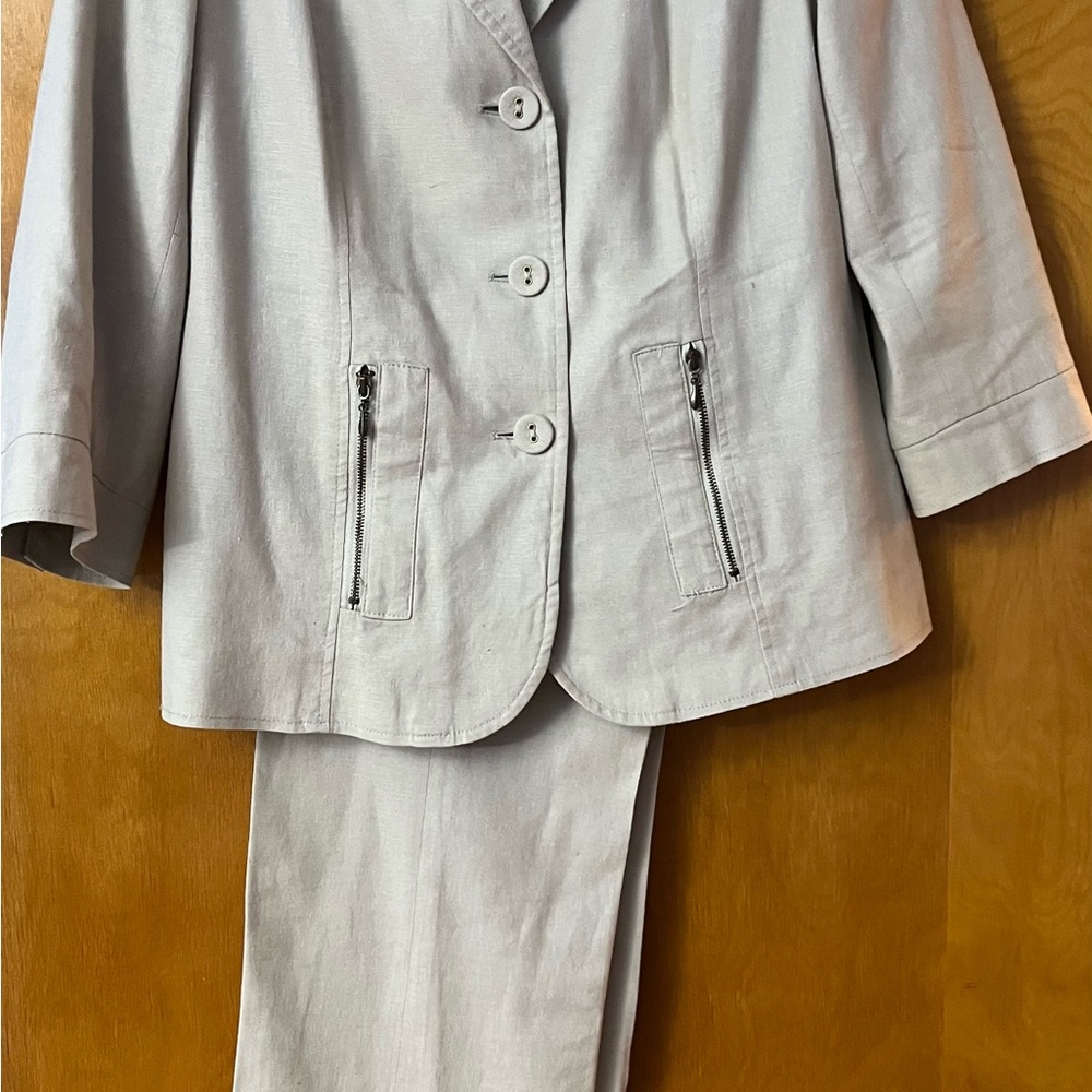 Beige Pantsuit